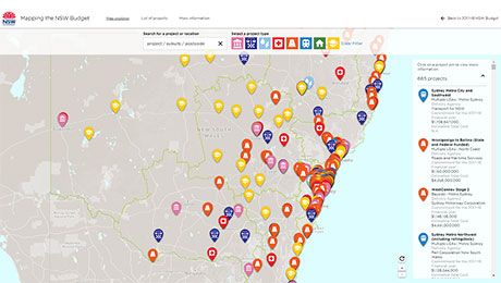 Mapping the NSW Budget